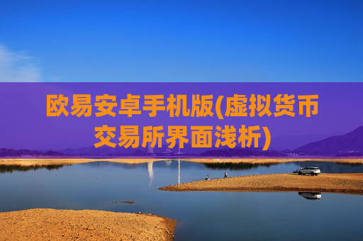 欧易安卓手机版(虚拟货币交易所界面浅析)