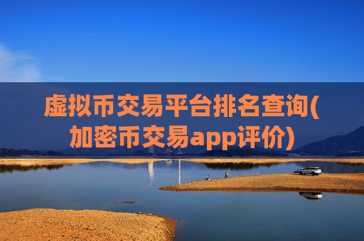 虚拟币交易平台排名查询(加密币交易app评价)