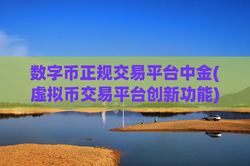 数字币正规交易平台中金(虚拟币交易平台创新功能)