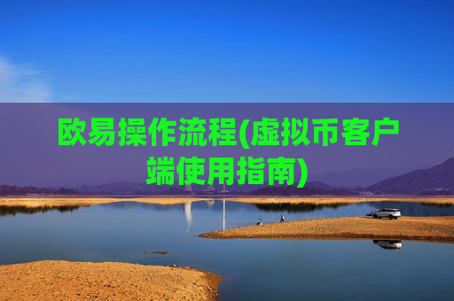 欧易操作流程(虚拟币客户端使用指南)