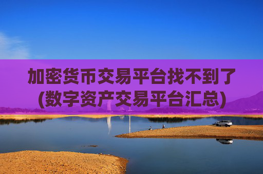 加密货币交易平台找不到了(数字资产交易平台汇总)