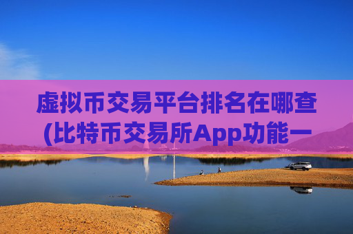 虚拟币交易平台排名在哪查(比特币交易所App功能一流)