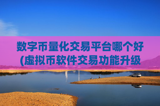 数字币量化交易平台哪个好(虚拟币软件交易功能升级)