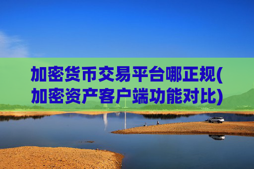 加密货币交易平台哪正规(加密资产客户端功能对比)