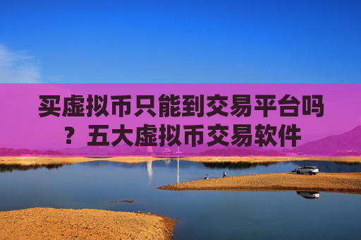 买虚拟币只能到交易平台吗?五大虚拟币交易软件