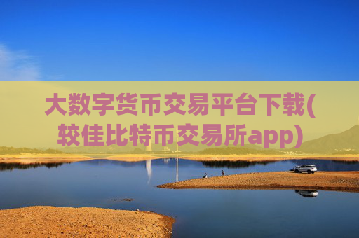 大数字货币交易平台下载(较佳比特币交易所app)