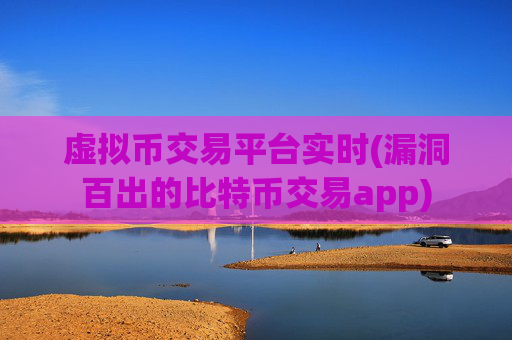 虚拟币交易平台实时(漏洞百出的比特币交易app)