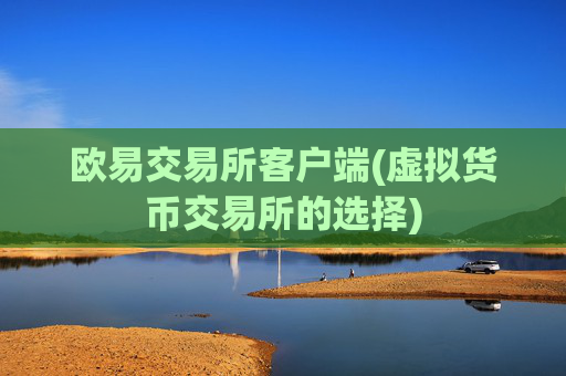 欧易交易所客户端(虚拟货币交易所的选择)