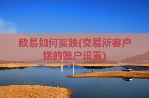 欧易如何买跌(交易所客户端的账户设置)