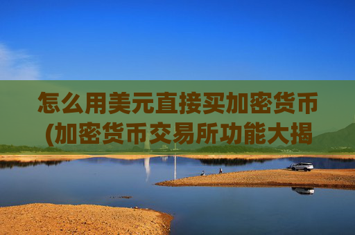 怎么用美元直接买加密货币(加密货币交易所功能大揭秘)