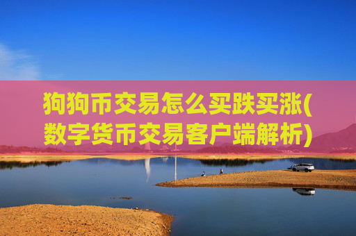 狗狗币交易怎么买跌买涨(数字货币交易客户端解析)