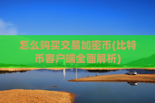 怎么购买交易加密币(比特币客户端全面解析)