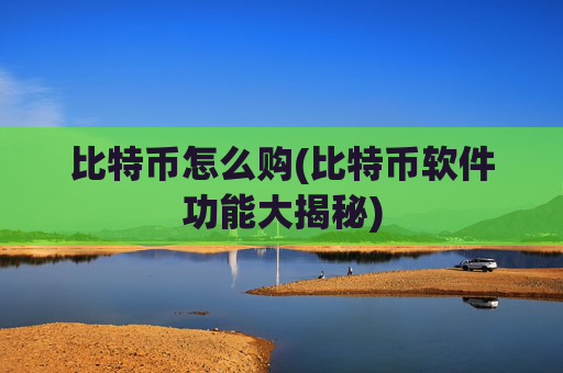 比特币怎么购(比特币软件功能大揭秘)