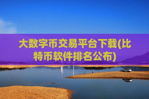 大数字币交易平台下载(比特币软件排名公布)