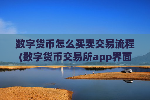 数字货币怎么买卖交易流程(数字货币交易所app界面解析)