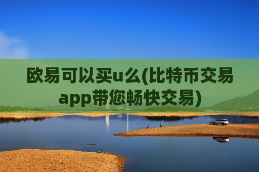 欧易可以买u么(比特币交易app带您畅快交易)