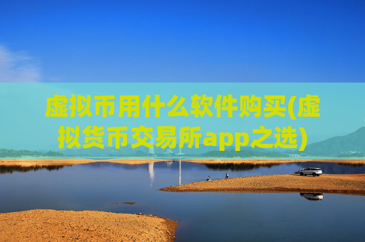 虚拟币用什么软件购买(虚拟货币交易所app之选)