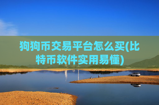 狗狗币交易平台怎么买(比特币软件实用易懂)