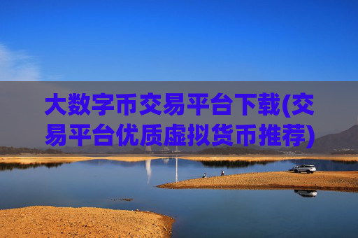 大数字币交易平台下载(交易平台优质虚拟货币推荐)