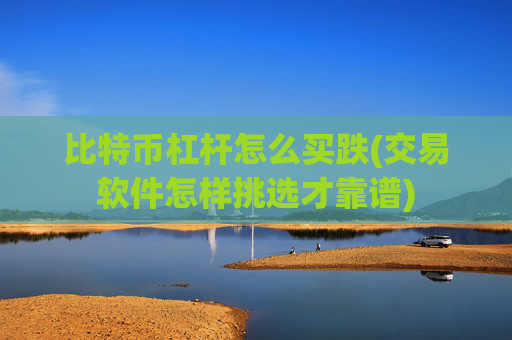 比特币杠杆怎么买跌(交易软件怎样挑选才靠谱)