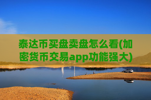 泰达币买盘卖盘怎么看(加密货币交易app功能强大)