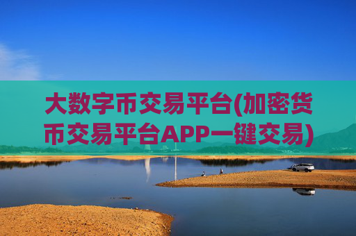 大数字币交易平台(加密货币交易平台APP一键交易)