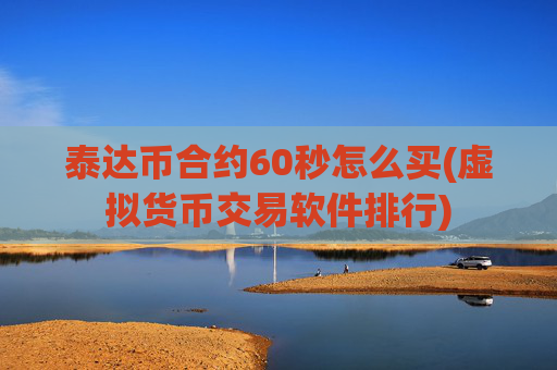 泰达币合约60秒怎么买(虚拟货币交易软件排行)
