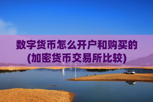 数字货币怎么开户和购买的(加密货币交易所比较)