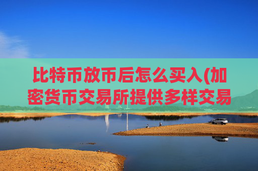 比特币放币后怎么买入(加密货币交易所提供多样交易选项)