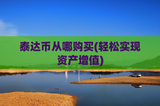泰达币从哪购买(轻松实现资产增值)