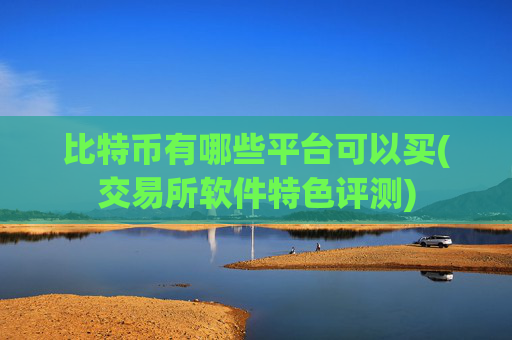 比特币有哪些平台可以买(交易所软件特色评测)