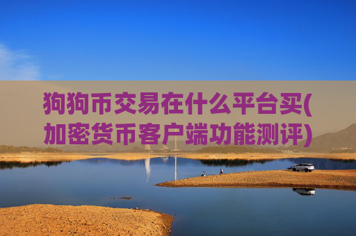 狗狗币交易在什么平台买(加密货币客户端功能测评)