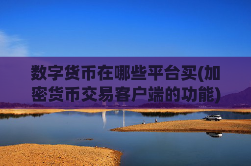 数字货币在哪些平台买(加密货币交易客户端的功能)