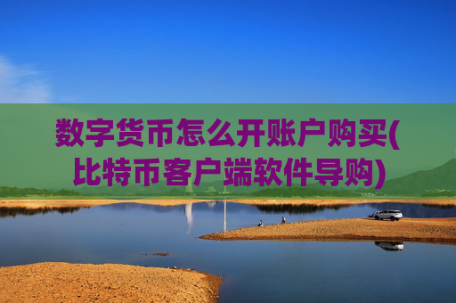 数字货币怎么开账户购买(比特币客户端软件导购)