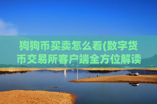 狗狗币买卖怎么看(数字货币交易所客户端全方位解读)
