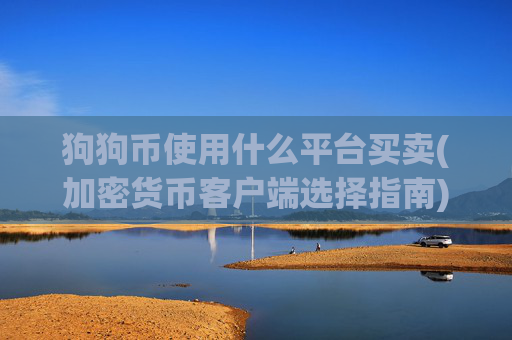 狗狗币使用什么平台买卖(加密货币客户端选择指南)