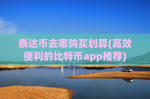 泰达币去哪购买划算(高效便利的比特币app推荐)