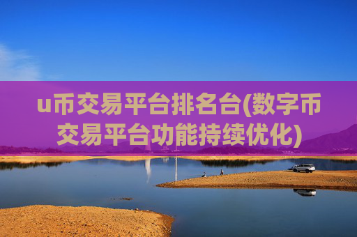 u币交易平台排名台(数字币交易平台功能持续优化)