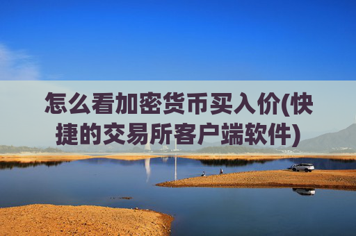 怎么看加密货币买入价(快捷的交易所客户端软件)