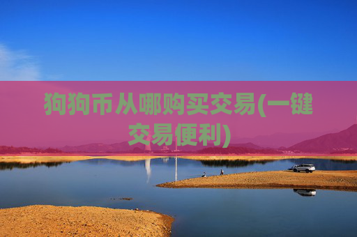 狗狗币从哪购买交易(一键交易便利)