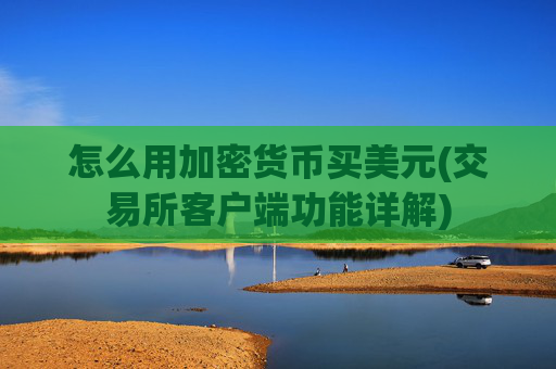 怎么用加密货币买美元(交易所客户端功能详解)