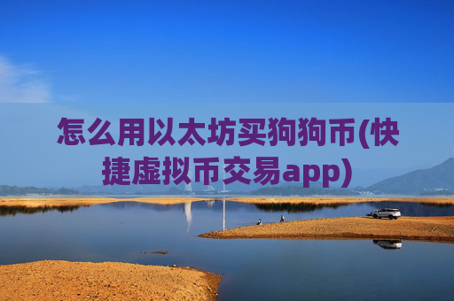 怎么用以太坊买狗狗币(快捷虚拟币交易app)