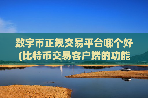 数字币正规交易平台哪个好(比特币交易客户端的功能特色)