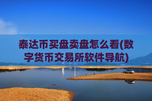 泰达币买盘卖盘怎么看(数字货币交易所软件导航)