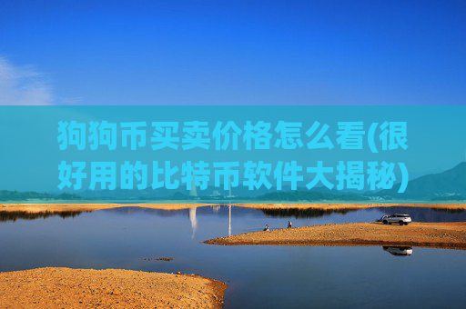 狗狗币买卖价格怎么看(很好用的比特币软件大揭秘)
