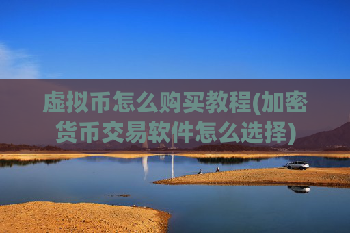 虚拟币怎么购买教程(加密货币交易软件怎么选择)