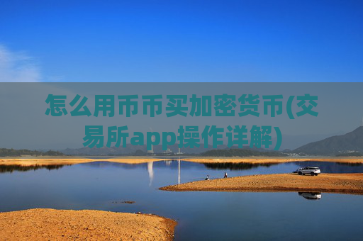 怎么用币币买加密货币(交易所app操作详解)