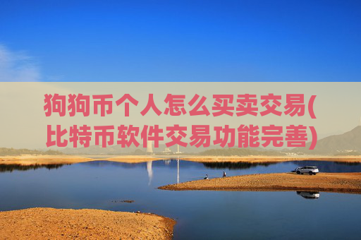 狗狗币个人怎么买卖交易(比特币软件交易功能完善)