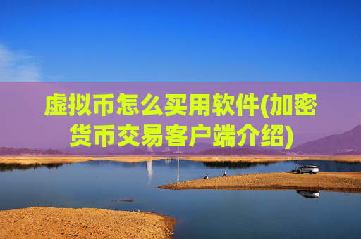 虚拟币怎么买用软件(加密货币交易客户端介绍)