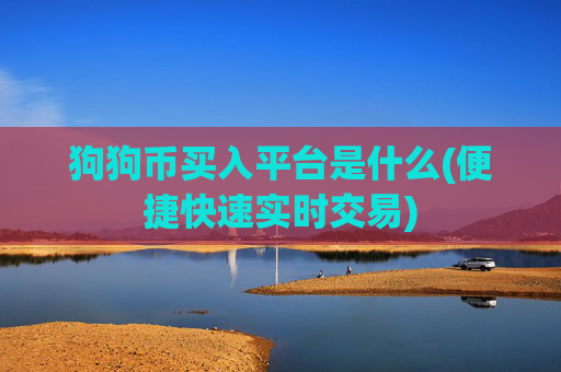 狗狗币买入平台是什么(便捷快速实时交易)